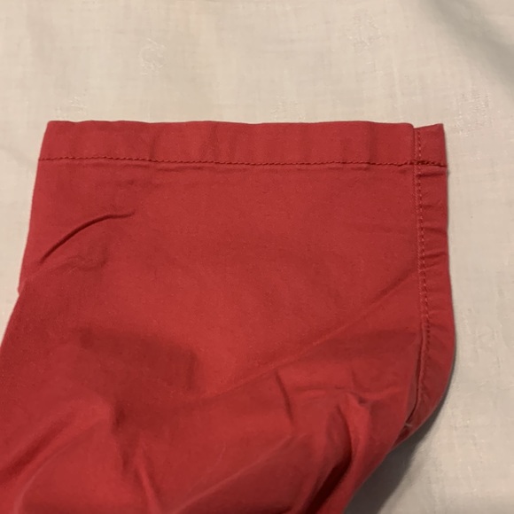 Women’s size ten Nantucket red Chaps ankle pants - Picture 6 of 8